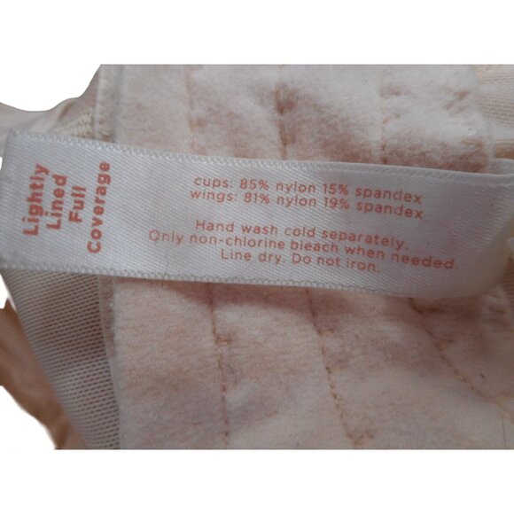 Cacique 46G Bra underwire lightly lined full coverage beige - Picture 5 of 5